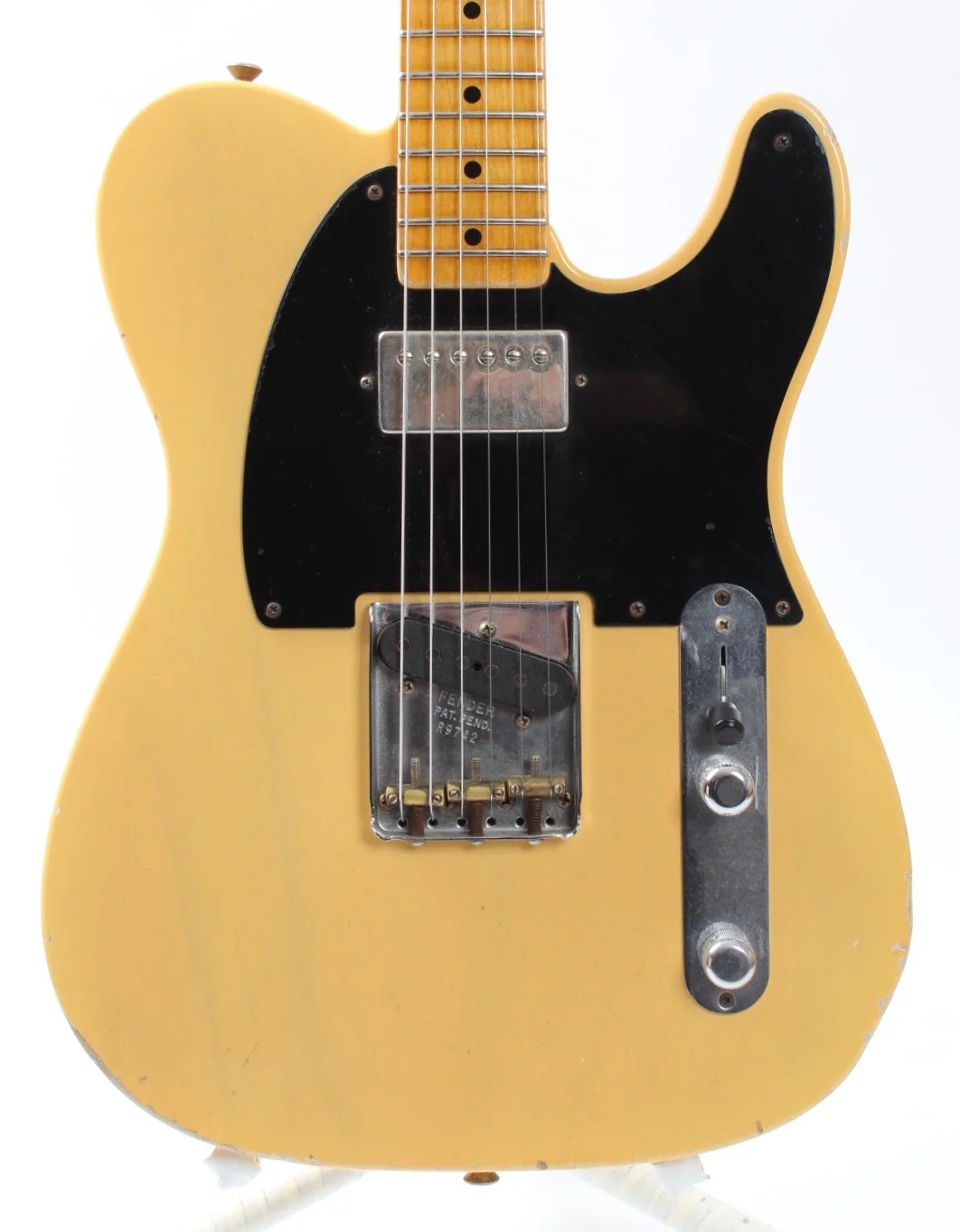 2010 Fender Custom Shop 52 Tele Relic butterscotch blond - Image 2