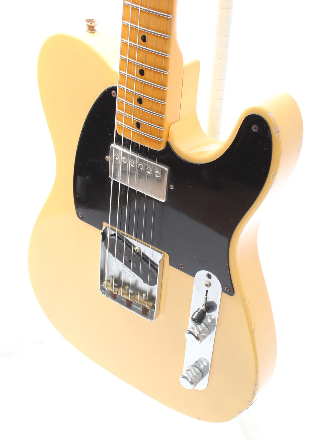 2010 Fender Custom Shop 52 Tele Relic butterscotch blond - Image 3