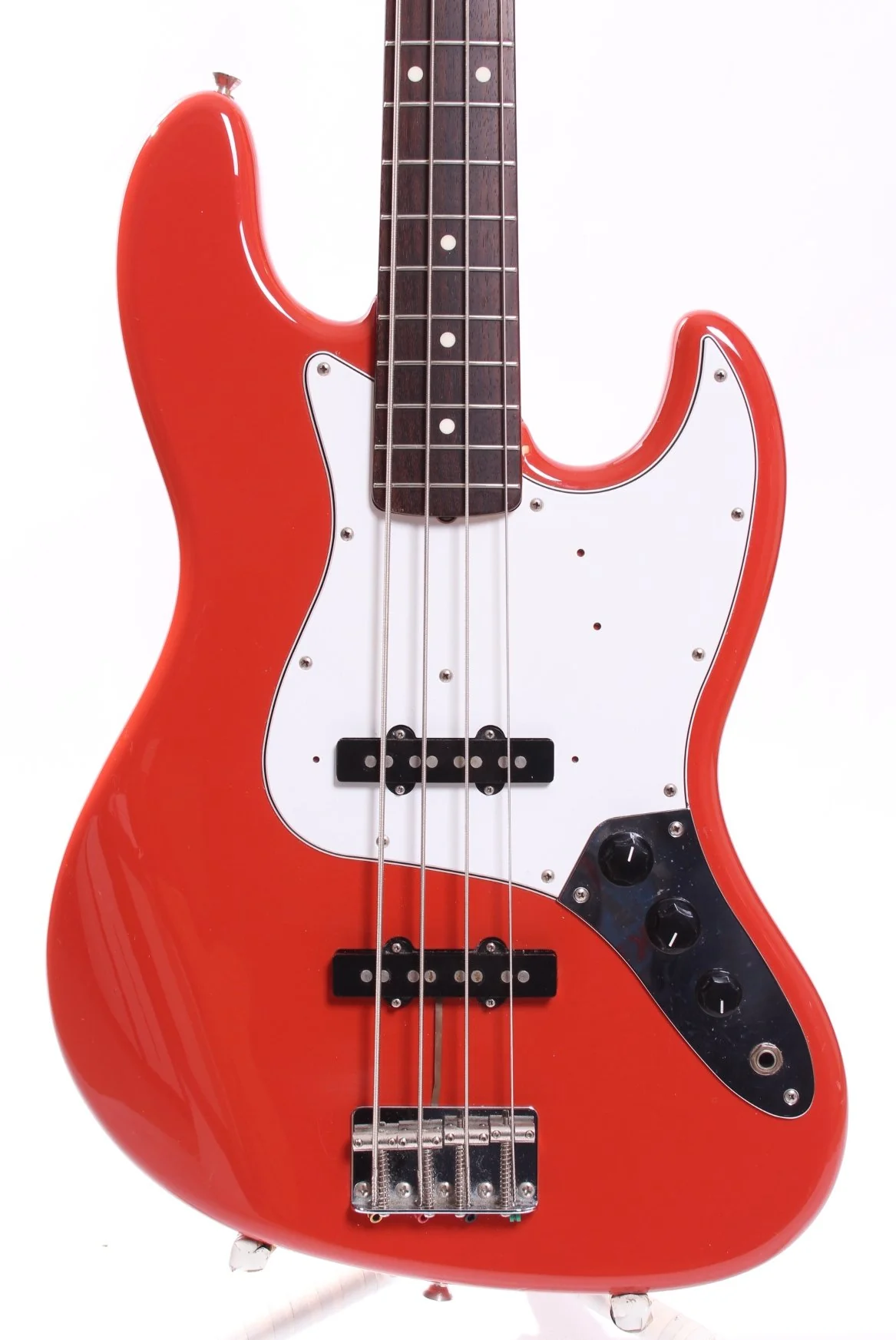2010 Fender Jazz Bass 62 Reissue fiesta red - Image 2