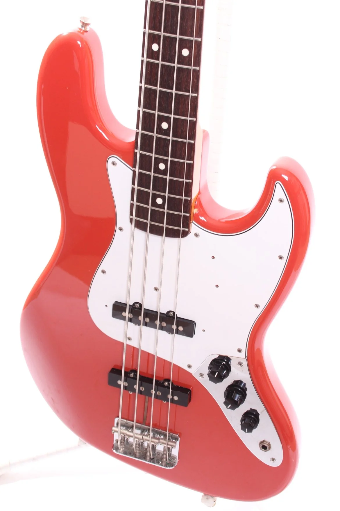 2010 Fender Jazz Bass 62 Reissue fiesta red - Image 3