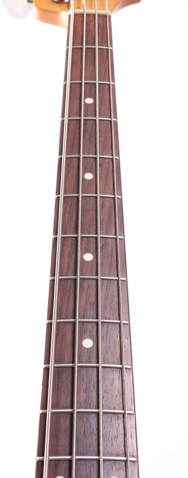2010 Fender Jazz Bass 62 Reissue fiesta red - Image 4