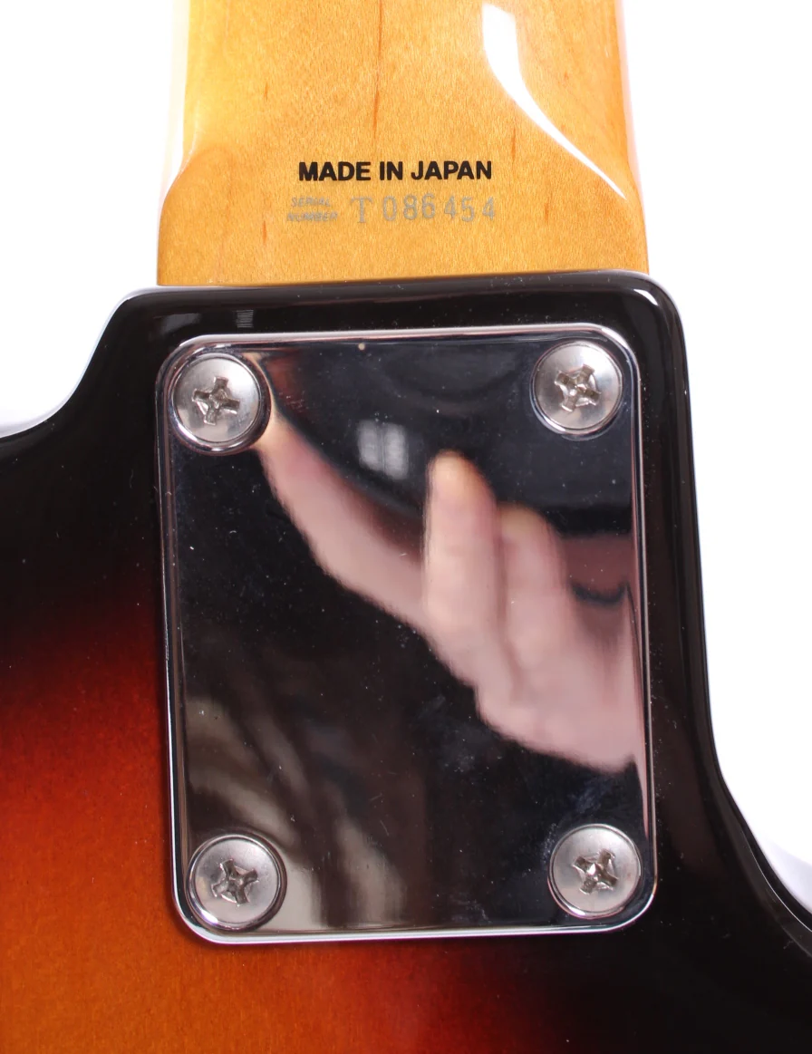 2010 Fender Jazz Bass 62 Reissue fretless lefty sunburst - Image 11