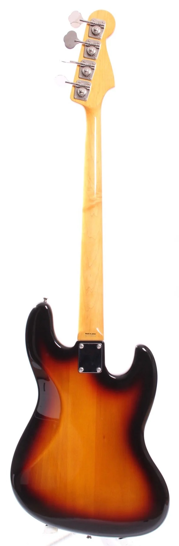 2010 Fender Jazz Bass 62 Reissue fretless lefty sunburst - Image 6
