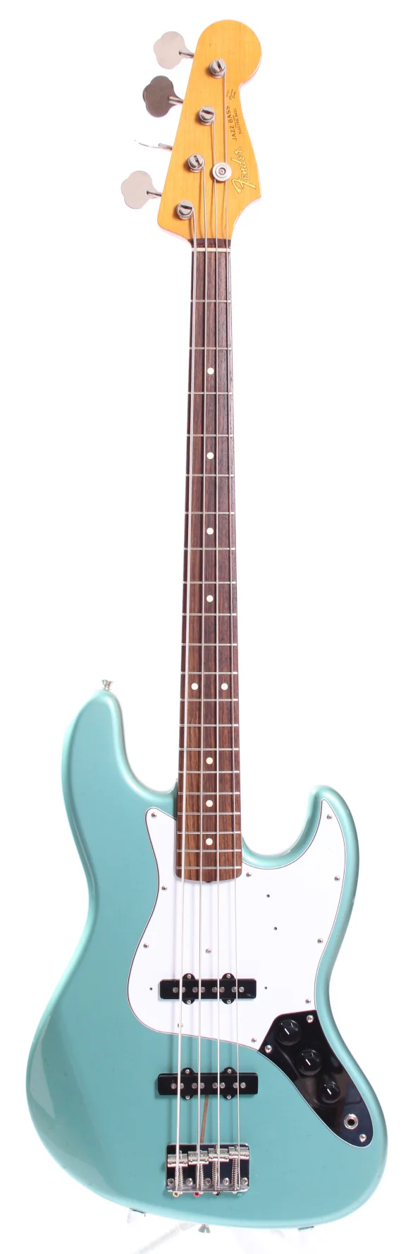2010 Fender Jazz Bass 62 Reissue ice blue metallic