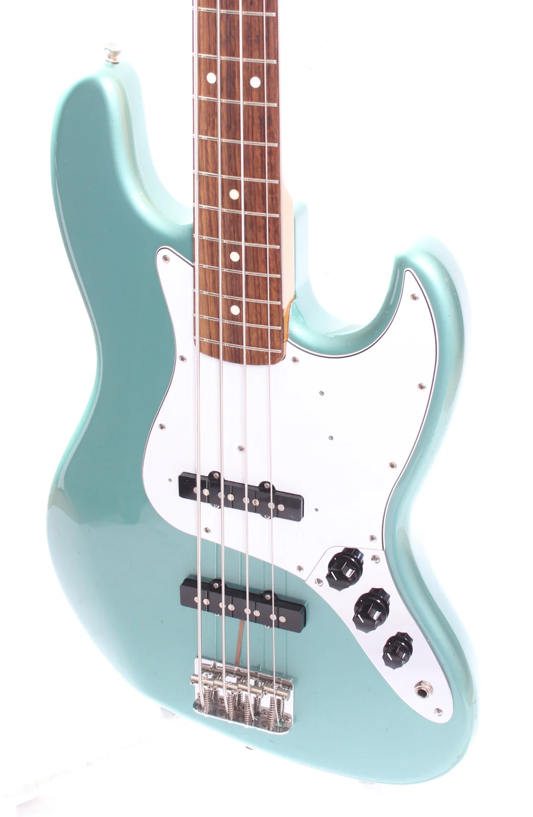 2010 Fender Jazz Bass 62 Reissue ice blue metallic - Image 3