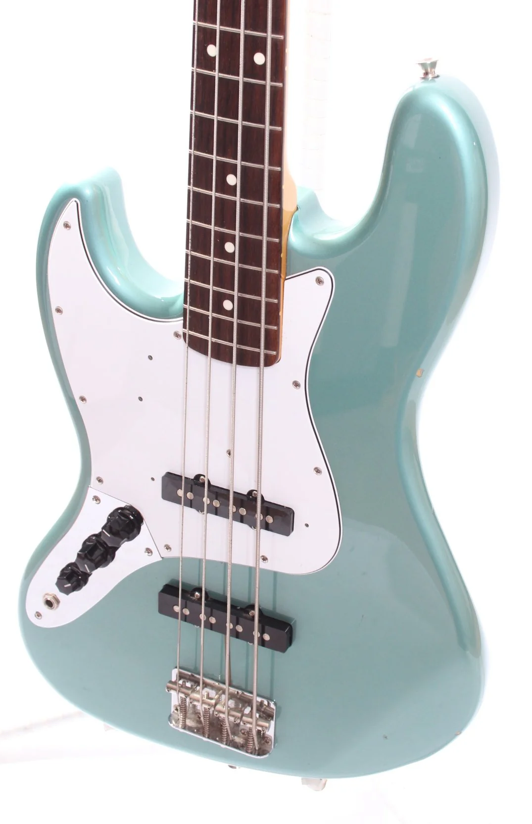 2010 Fender Jazz Bass 62 Reissue lefty ice blue metallic - Image 3