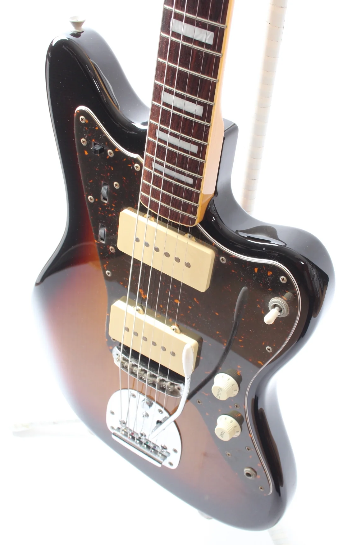 2010 Fender Jazzmaster 66 Reissue Block Inlays sunburst - Image 3