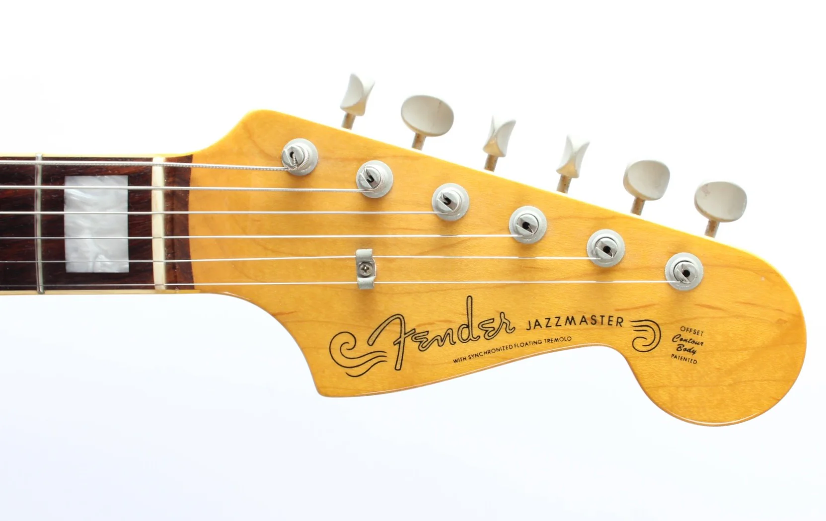 2010 Fender Jazzmaster 66 Reissue Block Inlays sunburst - Image 5