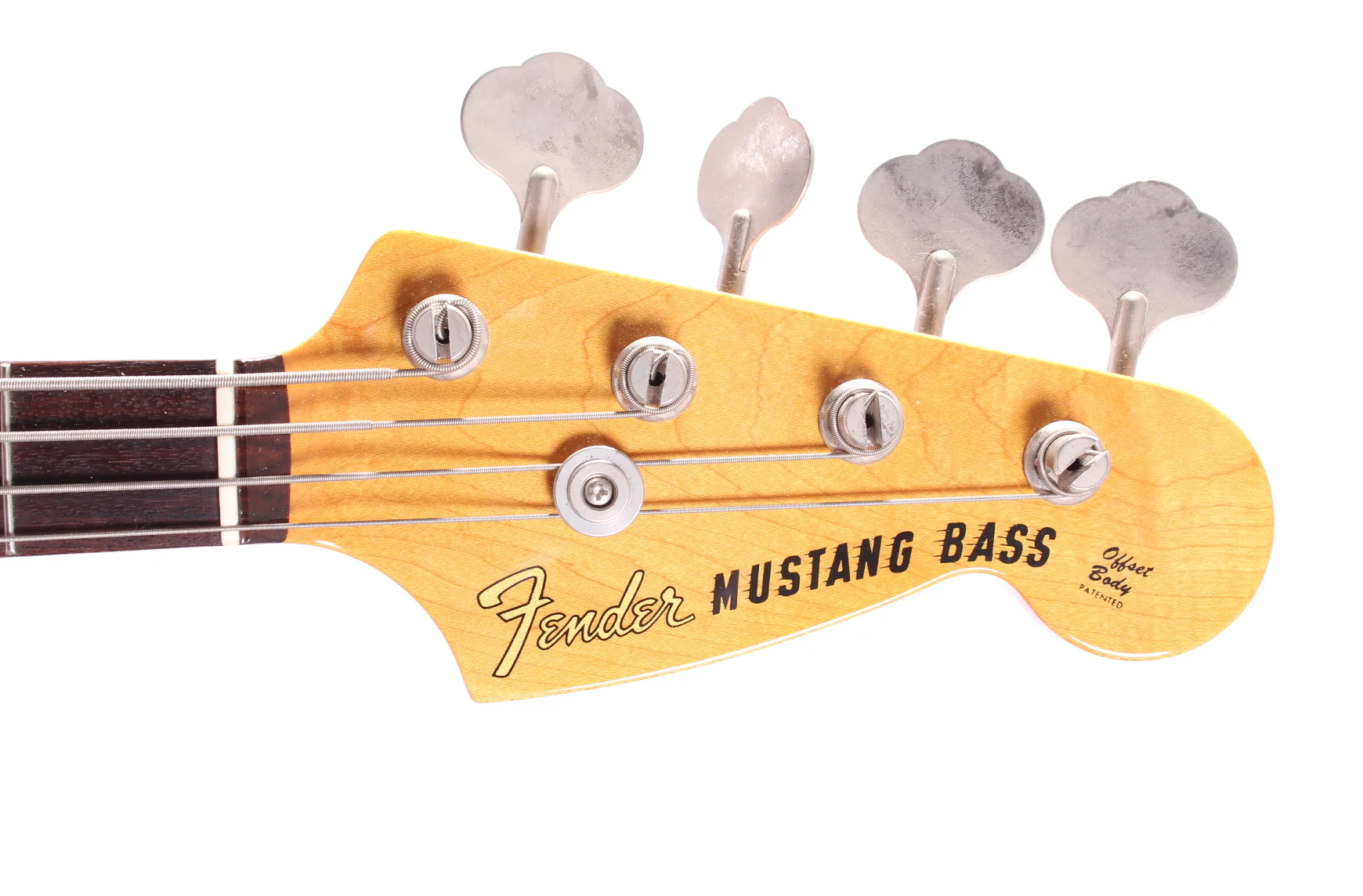 2010 Fender Mustang Bass competition torino red - Image 5