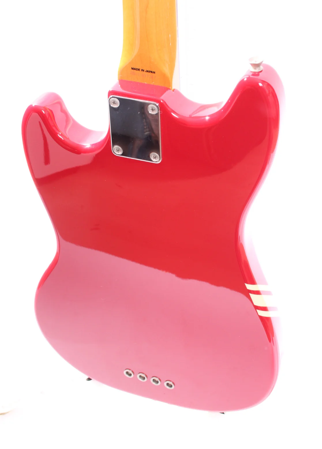2010 Fender Mustang Bass competition torino red - Image 8
