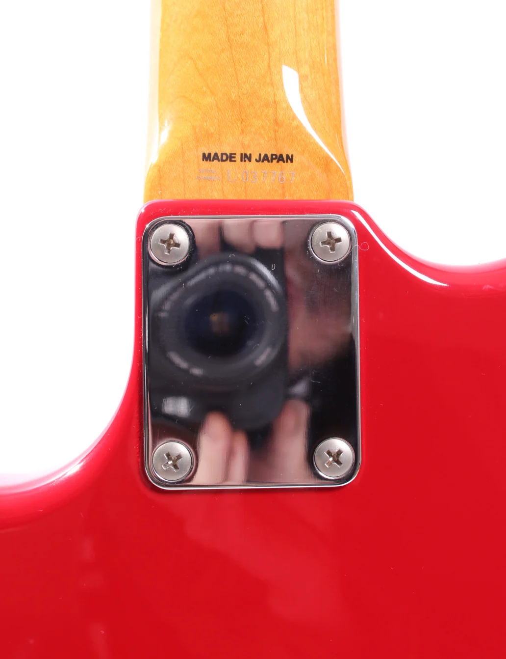 2010 Fender Mustang Bass competition torino red - Image 9