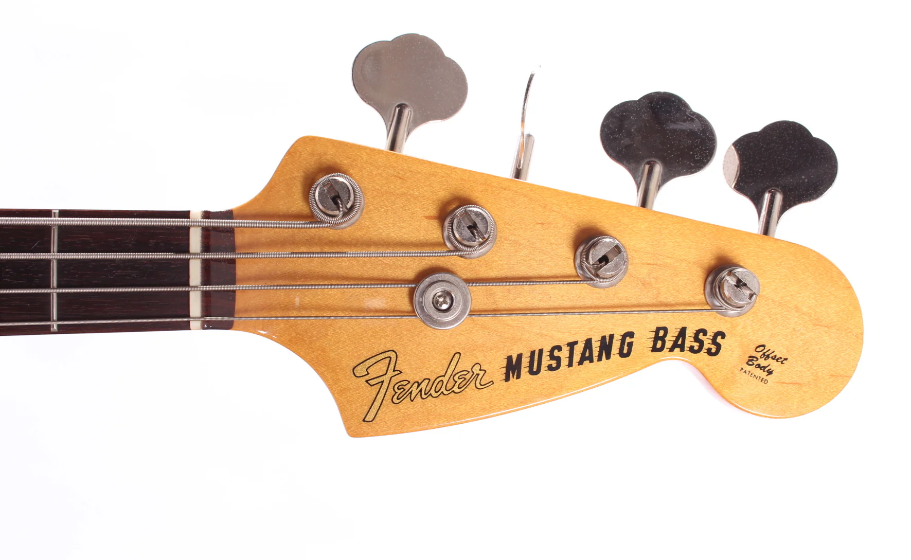 2010 Fender Mustang Bass sunburst - Image 5