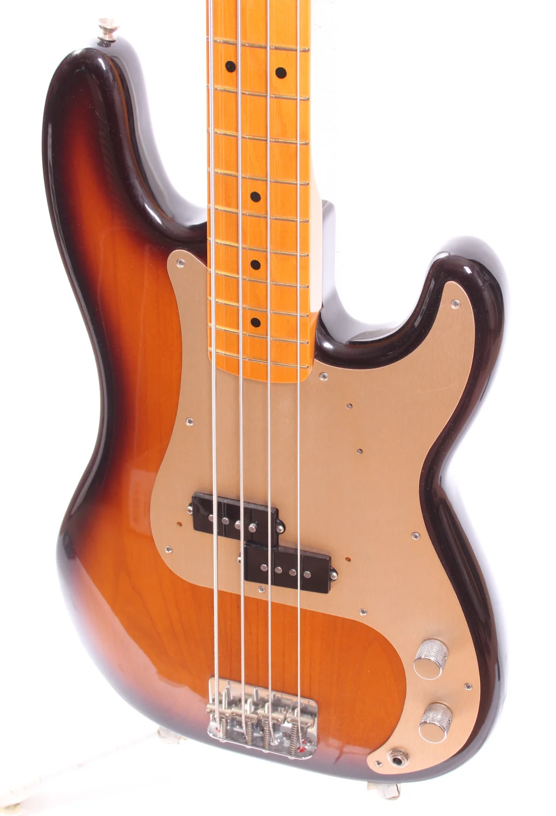 2010 Fender Precision Bass American Vintage 57 Reissue sunburst - Image 3
