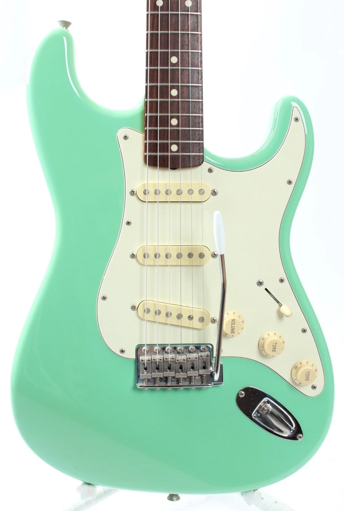 2010 Fender Stratocaster 62 Reissue surf green - Image 2