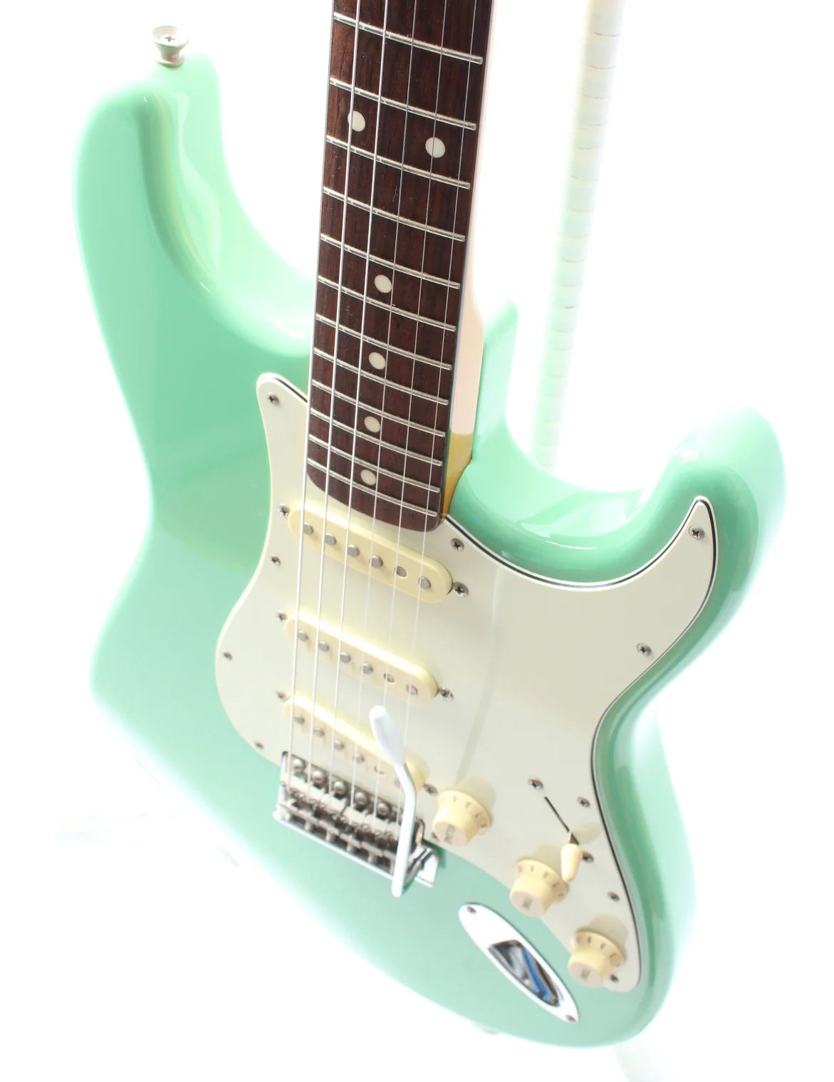 2010 Fender Stratocaster 62 Reissue surf green - Image 3