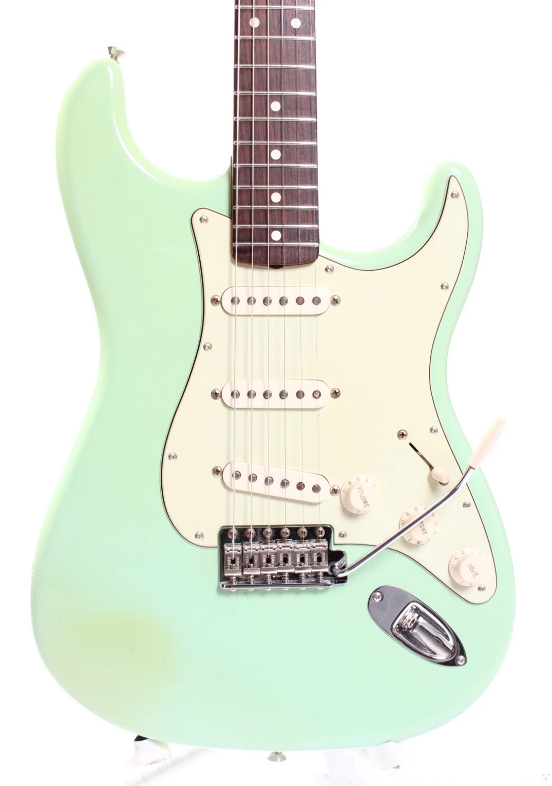 2010 Fender Stratocaster American Vintage 62 Reissue daphne blue thin skin - Image 2