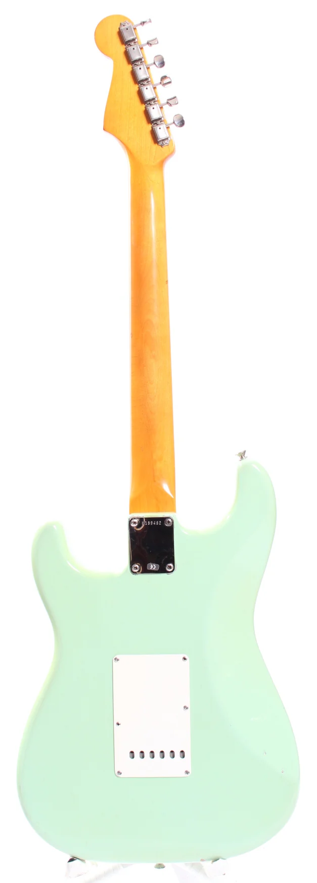 2010 Fender Stratocaster American Vintage 62 Reissue daphne blue thin skin - Image 6