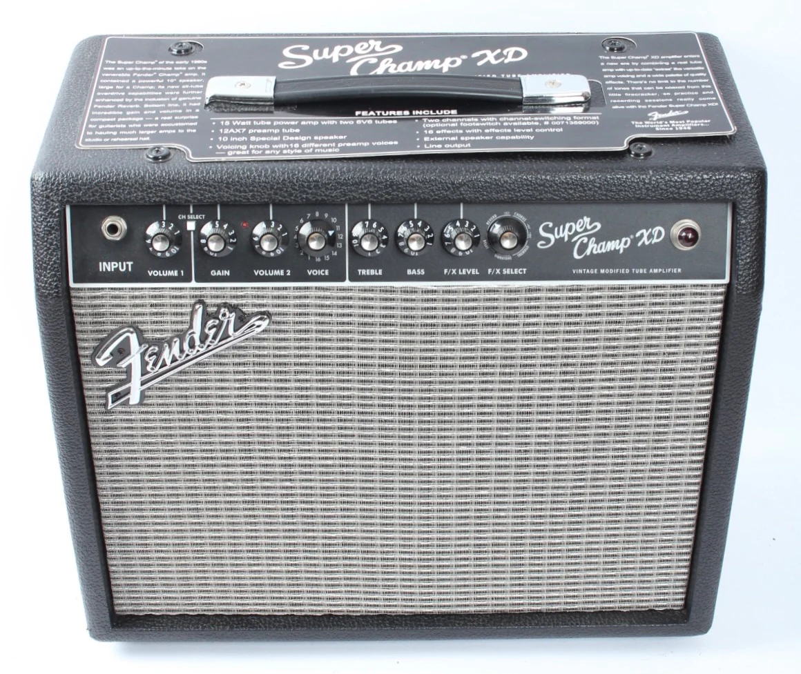 2010 Fender Super Champ XD blackface - Image 2