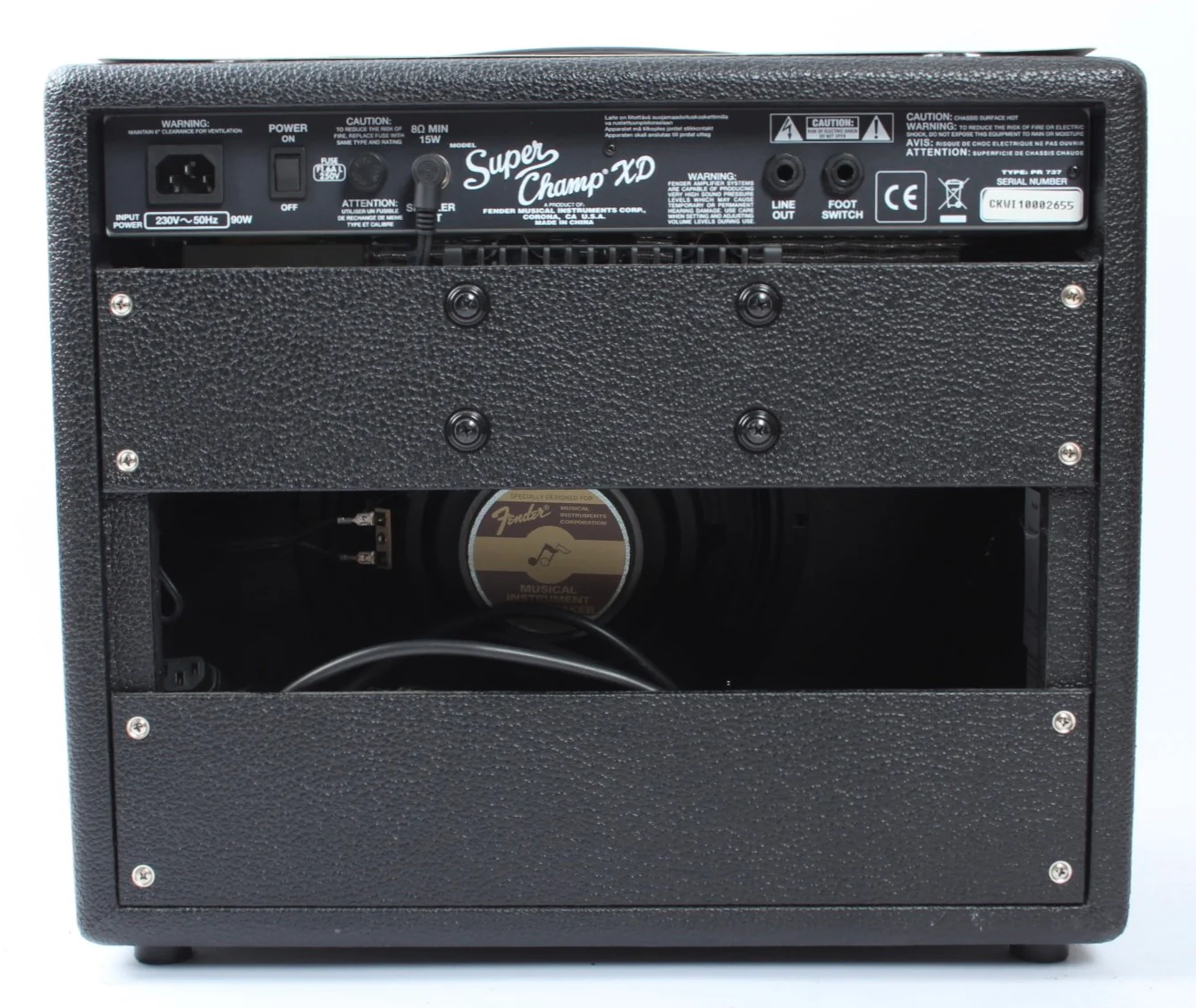 2010 Fender Super Champ XD blackface - Image 5
