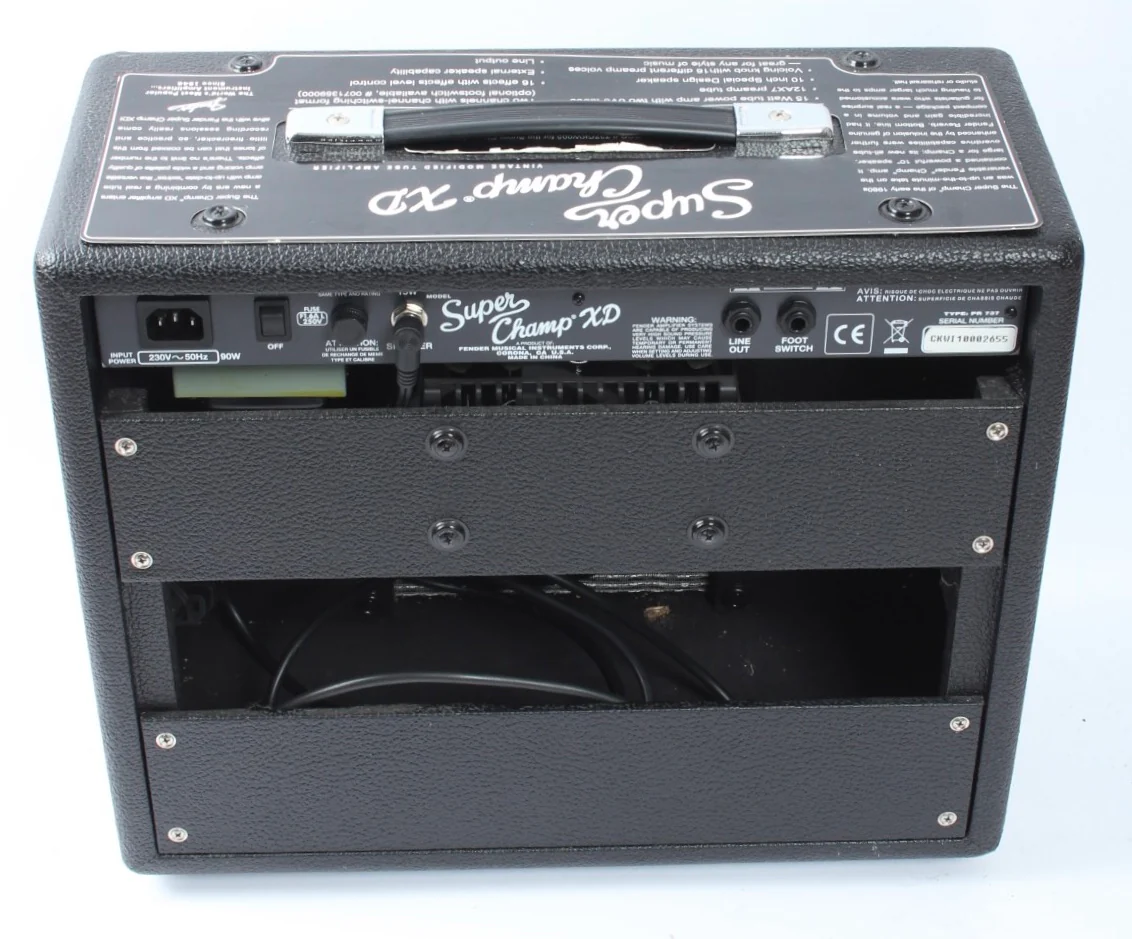 2010 Fender Super Champ XD blackface - Image 6