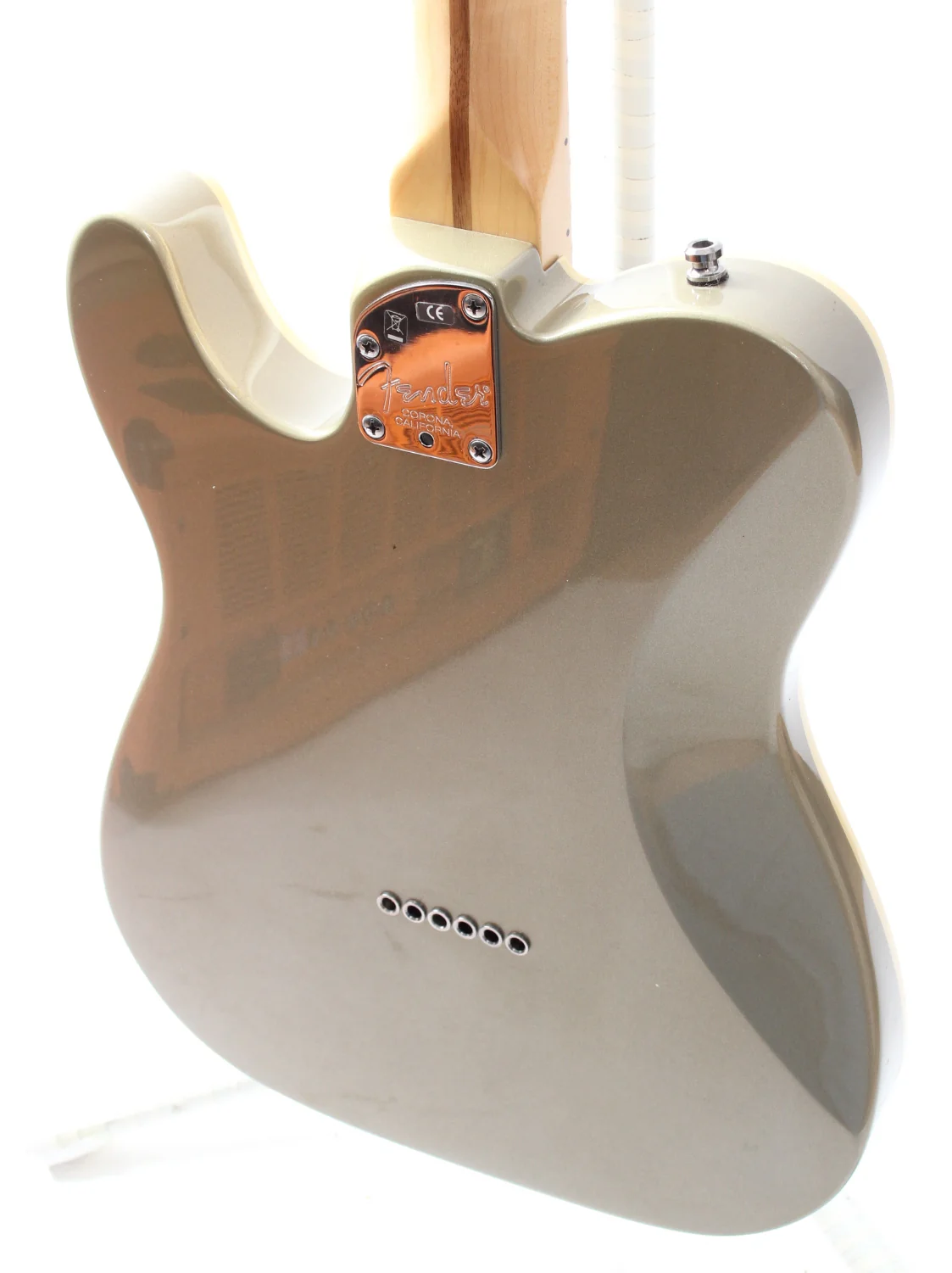 2010 Fender Telecaster American Deluxe tungsten metallic - Image 8