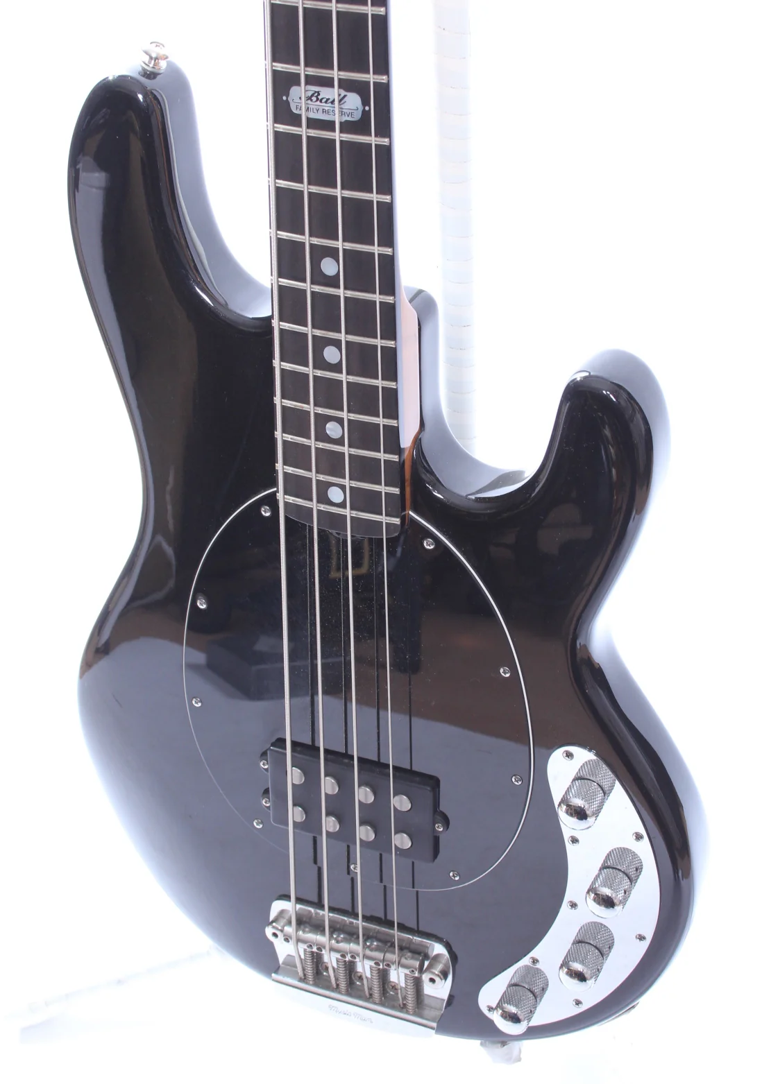 2010 Music Man Stingray BFR black sugar sparkle - Image 3