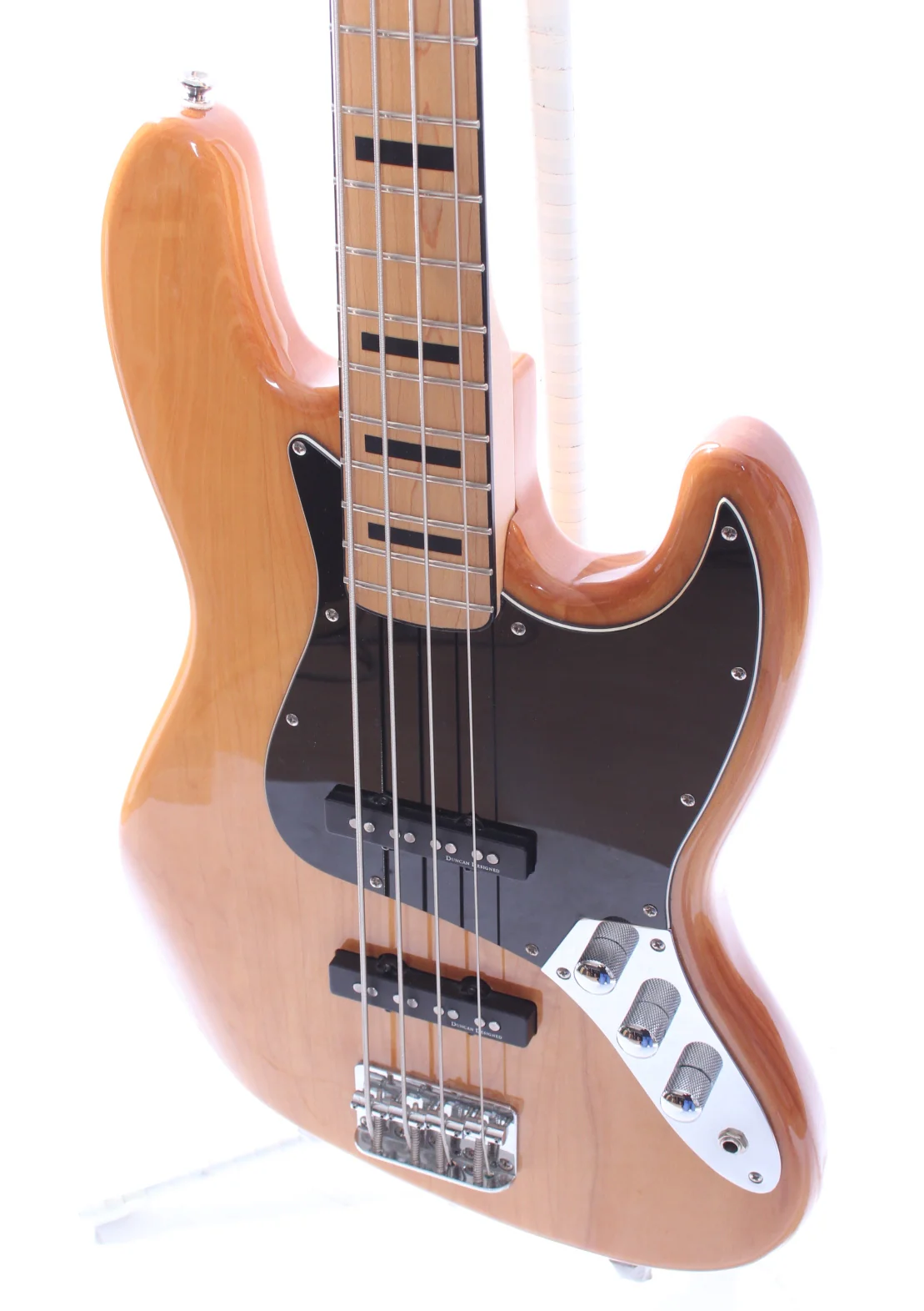 2010 Squier Jazz Bass Vintage Modified 70s natural - Image 3