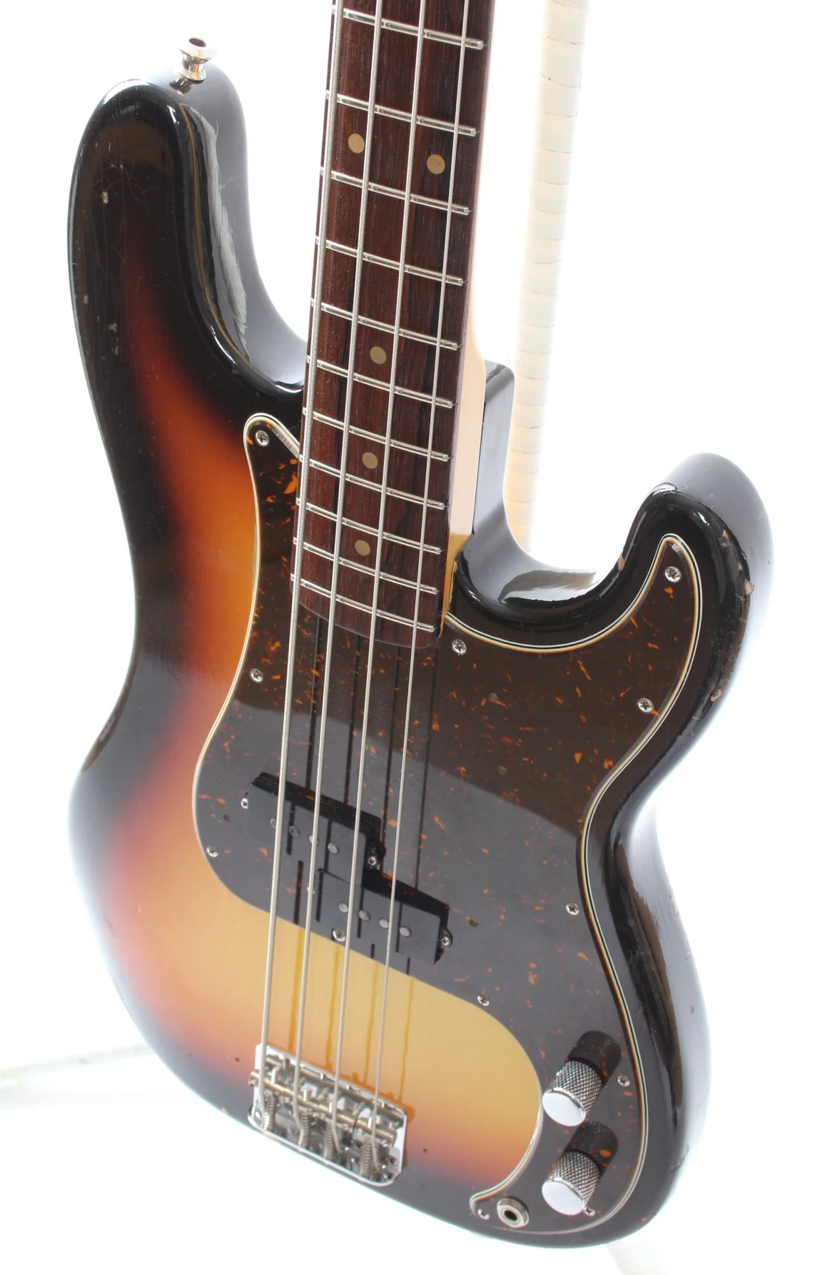 2010 VanZandt Precision Bass PBV-R2 '62 Reissue sunburst - Image 3