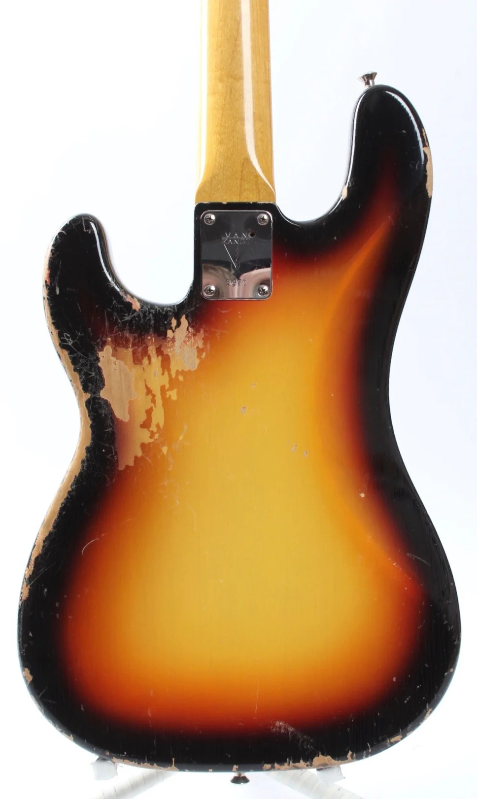 2010 VanZandt Precision Bass PBV-R2 '62 Reissue sunburst - Image 7