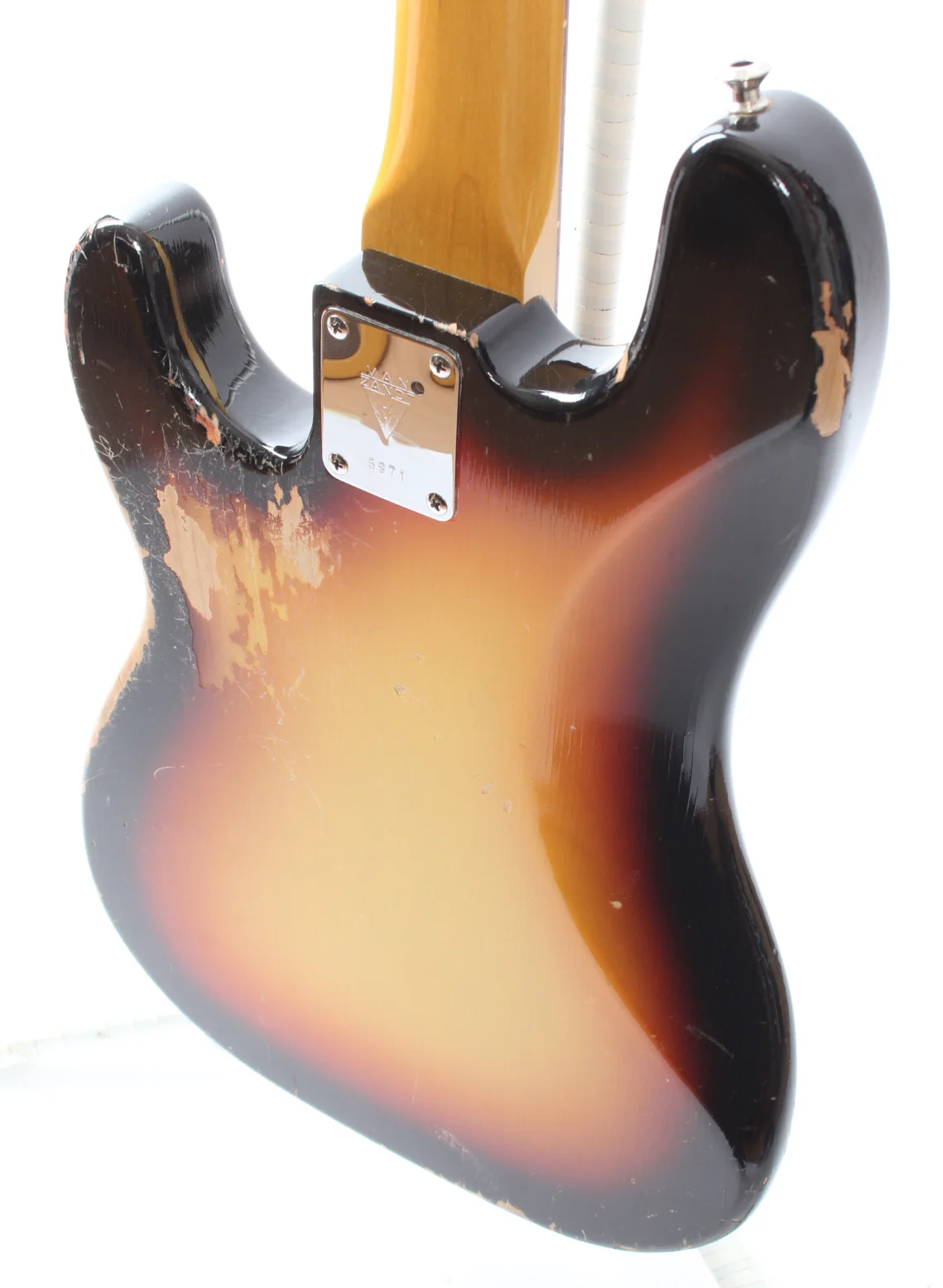2010 VanZandt Precision Bass PBV-R2 '62 Reissue sunburst - Image 8
