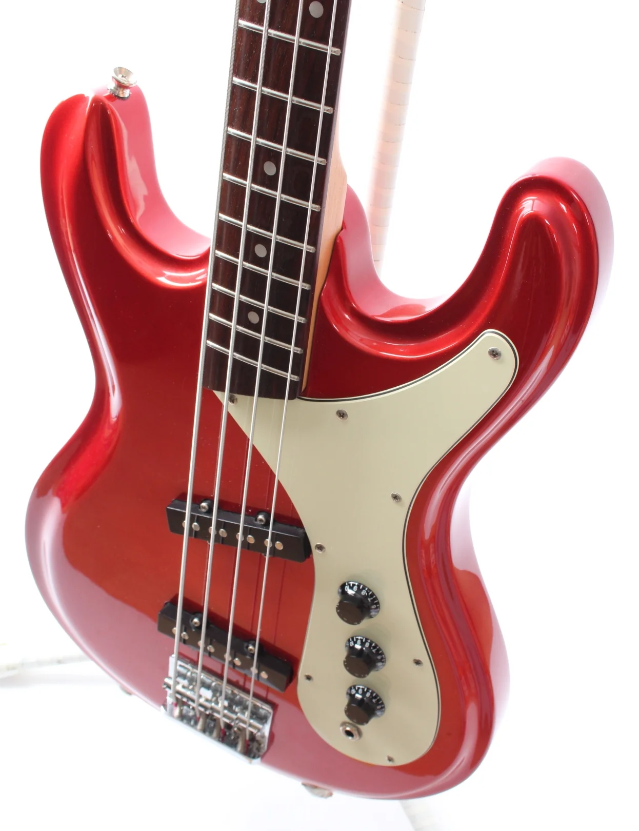 2010s Aria Diamond Bass DMB-380 candy apple red - Image 3