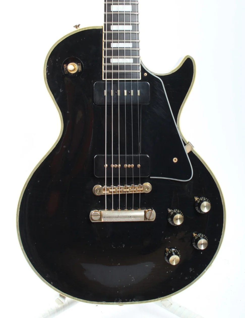2010s Gibson Les Paul Custom 54 Reissue Replica ebony - Image 2