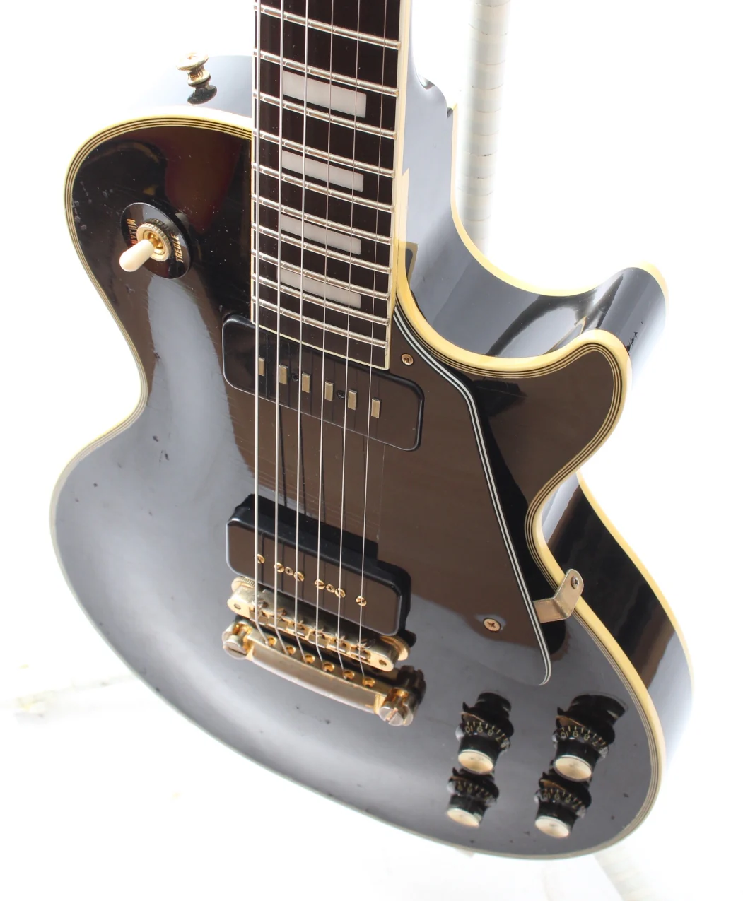 2010s Gibson Les Paul Custom 54 Reissue Replica ebony - Image 3