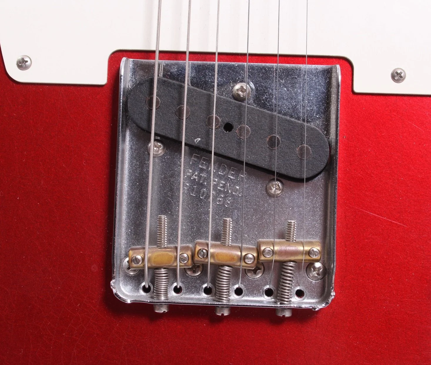 2011 Fender Custom Shop 1950s Telecaster Relic candy apple red - Image 11