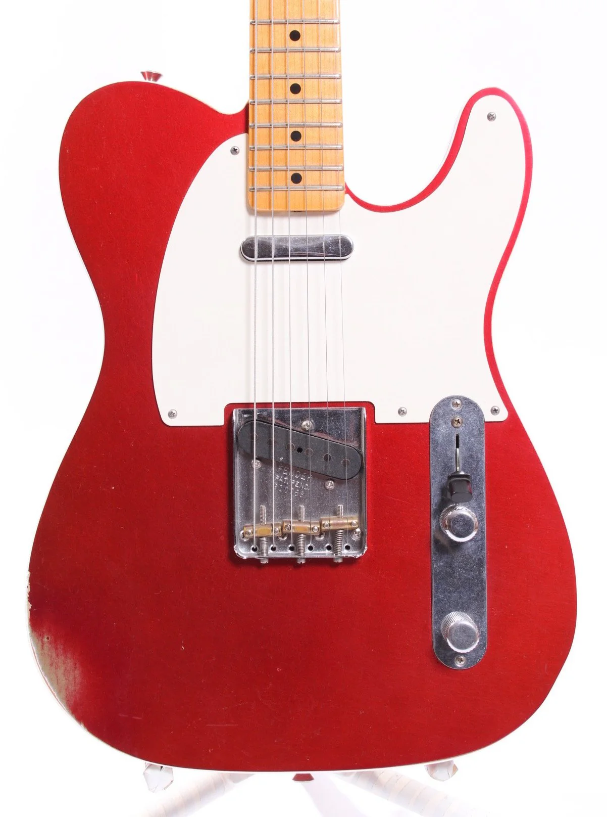 2011 Fender Custom Shop 1950s Telecaster Relic candy apple red - Image 2