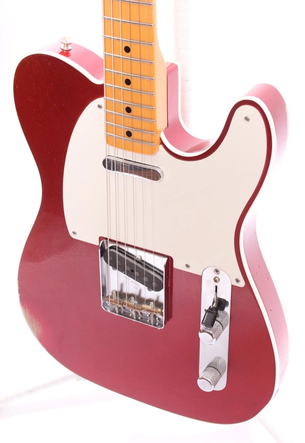2011 Fender Custom Shop 1950s Telecaster Relic candy apple red - Image 3