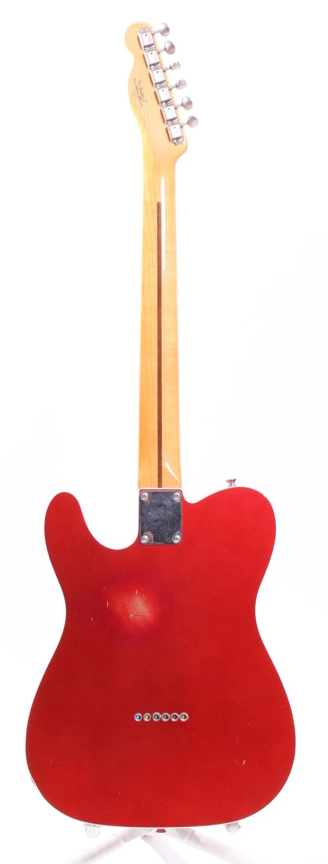 2011 Fender Custom Shop 1950s Telecaster Relic candy apple red - Image 6