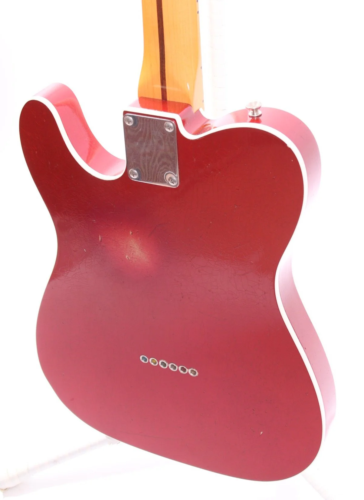 2011 Fender Custom Shop 1950s Telecaster Relic candy apple red - Image 8