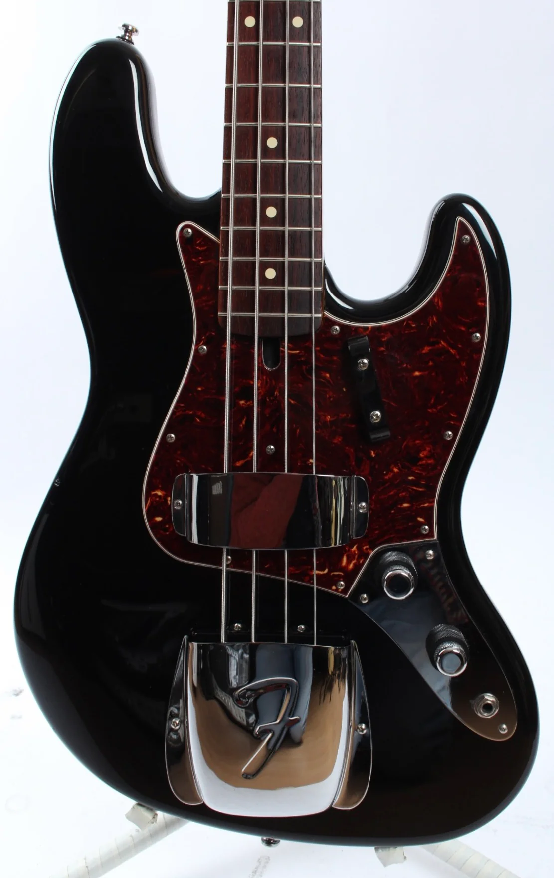 2011 Fender Jazz Bass American Vintage 62 Reissue black - Image 2
