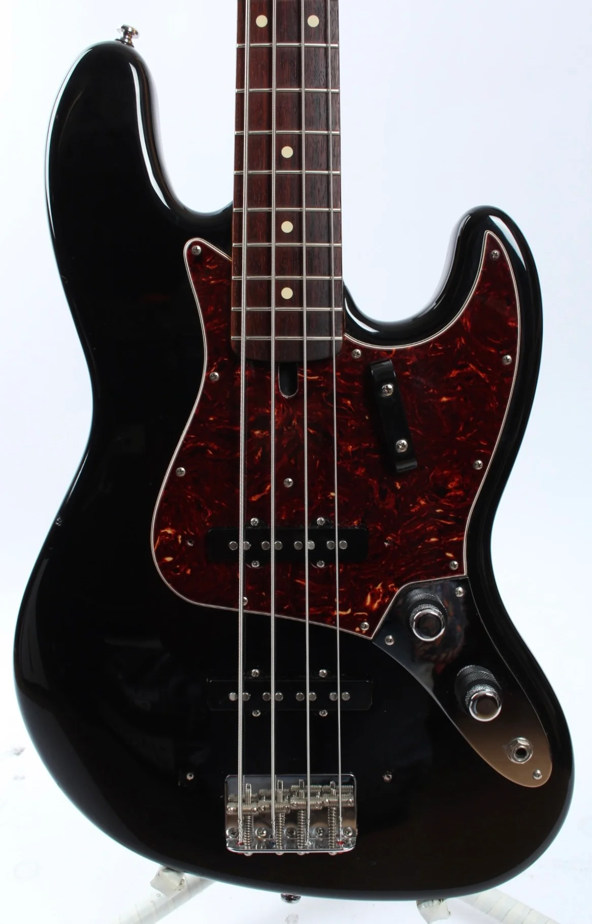2011 Fender Jazz Bass American Vintage 62 Reissue black - Image 4