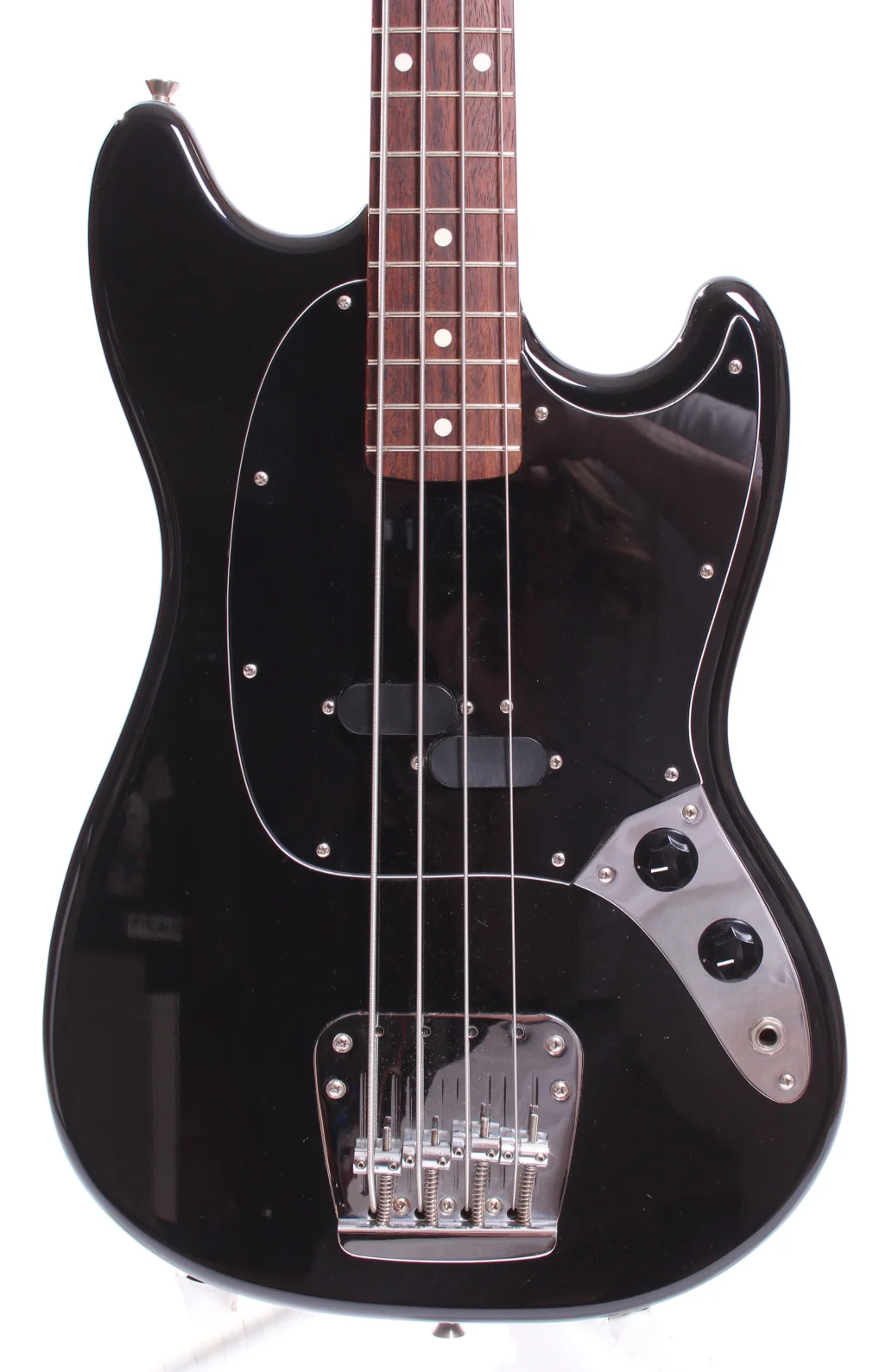 2011 Fender Mustang Bass black - Image 2