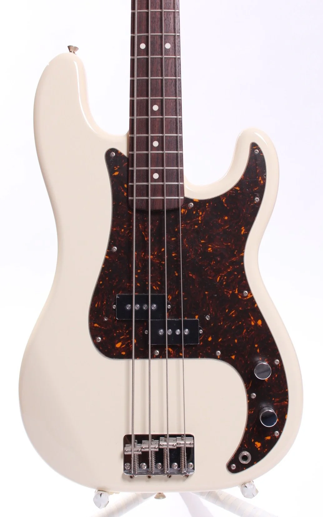 2011 Fender Precision Bass 62 Reissue vintage white - Image 2