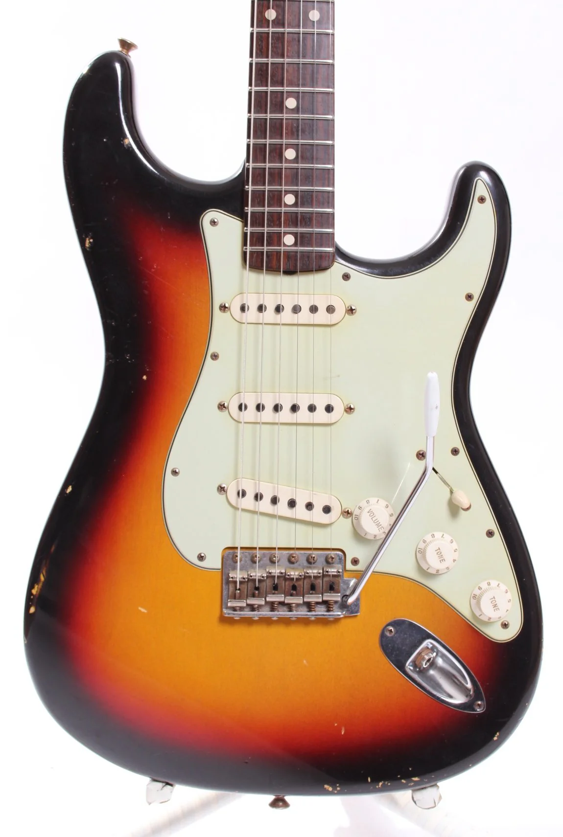 2011 Fender Stratocaster 1960 Relic Custom Shop sunburst - Image 2