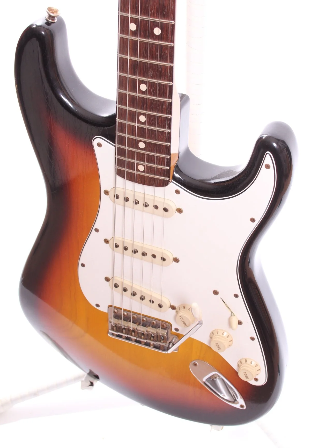 2011 Fender Stratocaster Custom Shop 60's Relic Duo Tone Limited Edition sunburst - Image 3