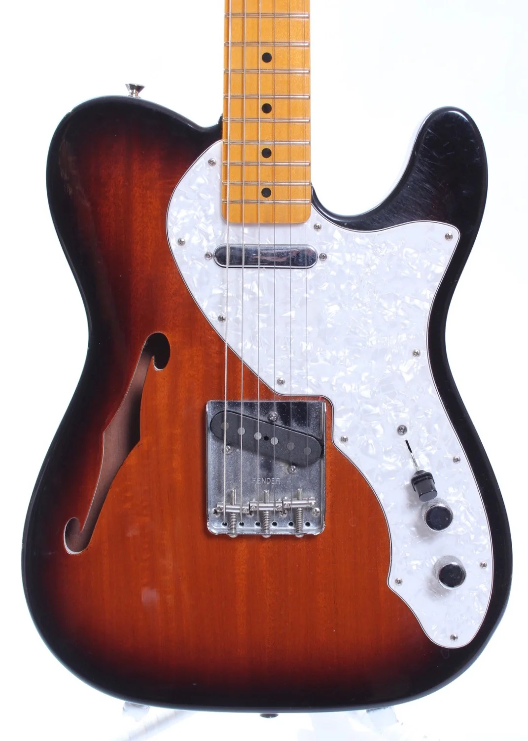 2011 Fender Telecaster Thinline American Vintage 69 Reissue sunburst - Image 2