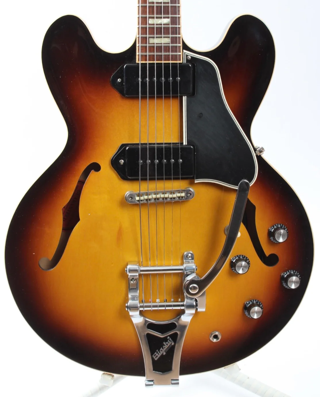 2011 Gibson ES-330 Custom Shop Bigsby vintage sunburst - Image 2