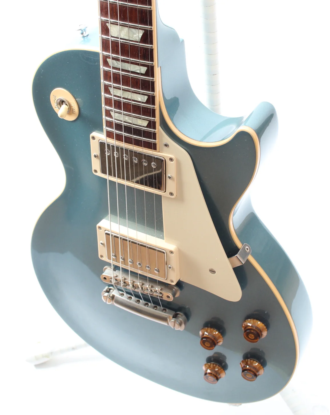 2011 Gibson Les Paul GC Custom Shop Pro pelham blue - Image 3