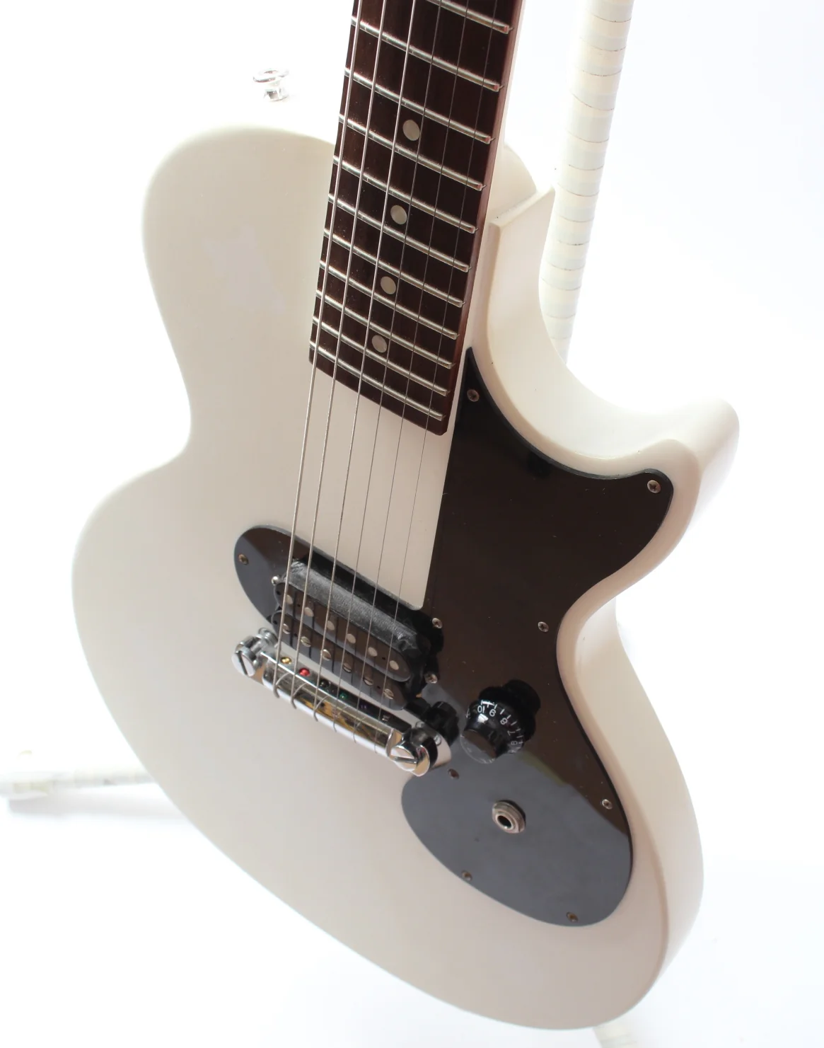 2011 Gibson Melody Maker humbucker satin white - Image 3