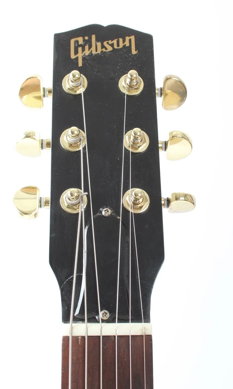 2011 Gibson SG Melody Maker Ebony Block faded tv white - Image 5