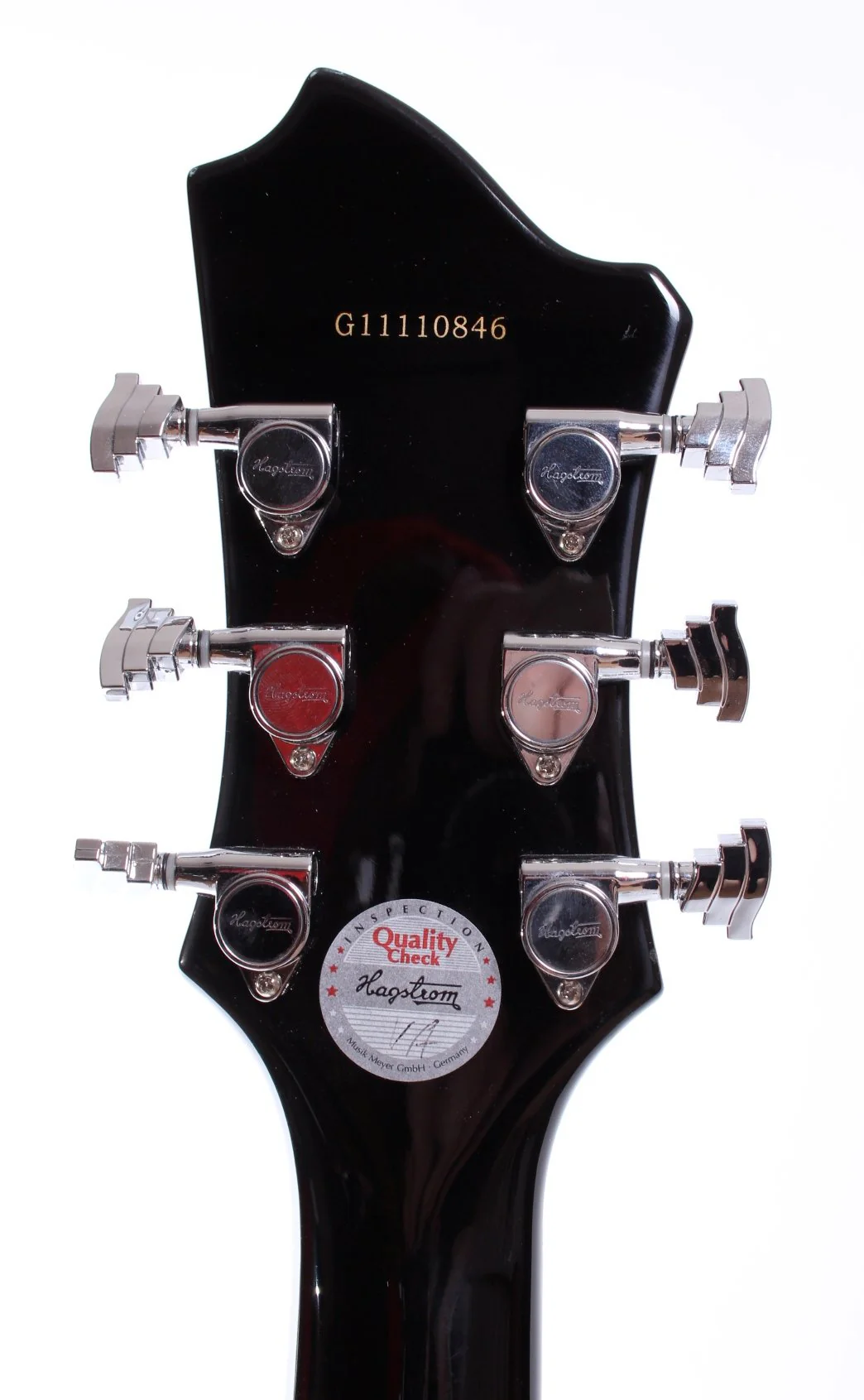 2011 Hagstrom Viking LEFTY black - Image 10
